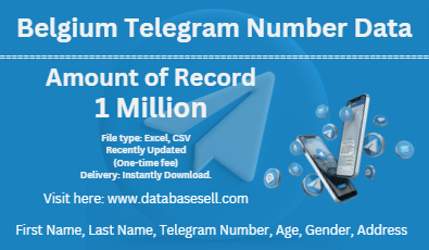 Belgium Telegram Number Data