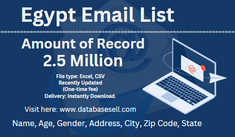 Egypt Email List